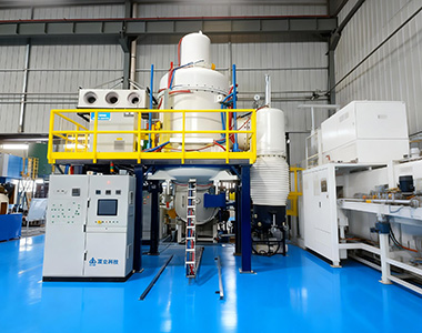 立式底装料真空退火炉